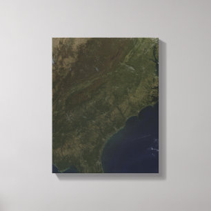 Fall colours in the southeastern United States Canvas Print