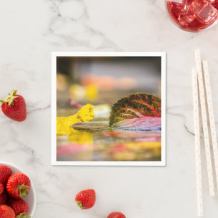 Fall colours napkin