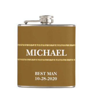 Fall Colours Wedding Flask