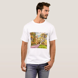 Fall Country Road Near Pottstown.  T-Shirt