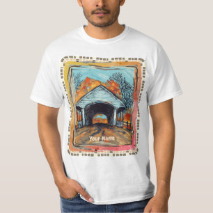 Fall Covered Bridge T-Shirt