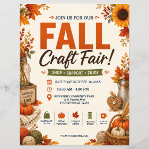 Fall Craft Fair Flyer