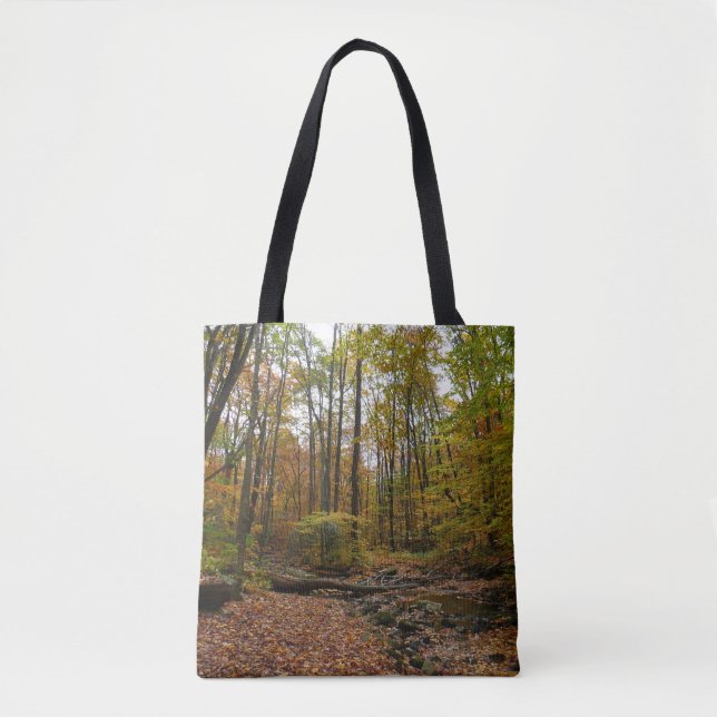 Fall Creek at Laurel Hill State Park Pennsylvania Tote Bag (Front)