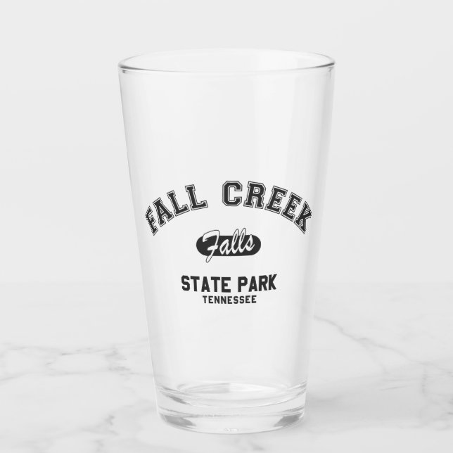 Fall Creek Falls State Park, Tennessee Glass (Front)