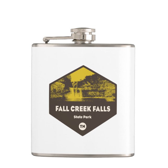Fall Creek Falls State Park, Tennessee Hip Flask (Front)