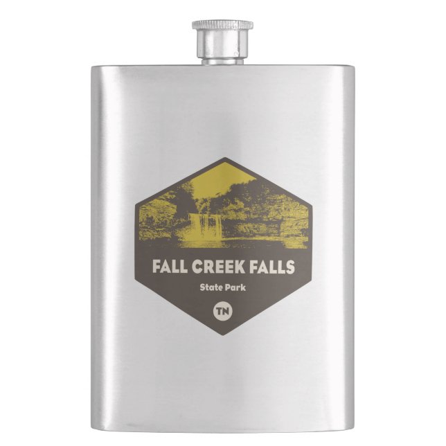 Fall Creek Falls State Park, Tennessee Hip Flask (Front)