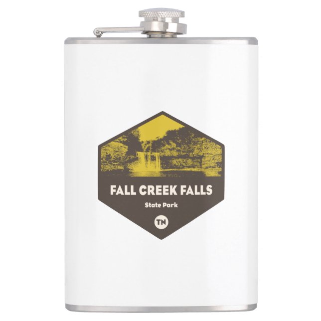 Fall Creek Falls State Park, Tennessee Hip Flask (Front)
