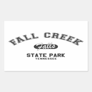 Fall Creek Falls State Park, Tennessee Rectangular Sticker