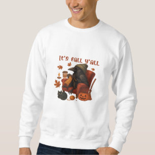 Fall Crow – It’s Fall Y’all Art Sweatshirt