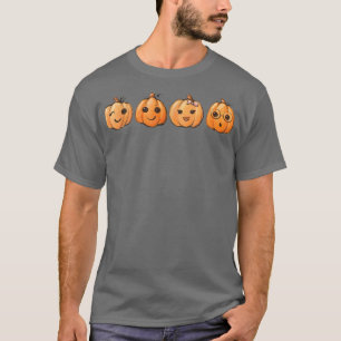 Fall Cute Baby Pumpkin Funny Fall Autumn Spice Sea T-Shirt