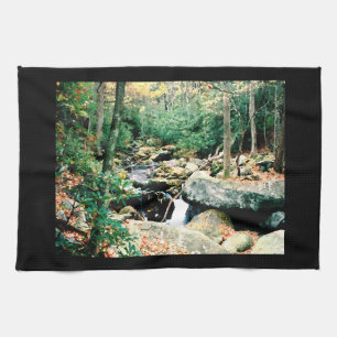 Fall Day Digital Tea Towel