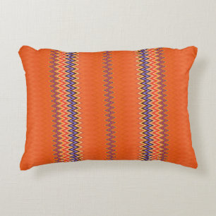 Fall Delight Zigzag Decorative Cushion