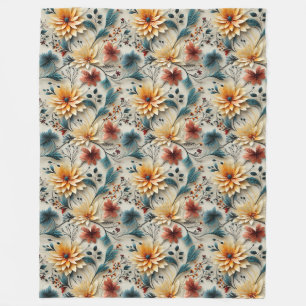 Fall designs fleece blanket