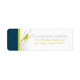 Fall Elegance Address Label B