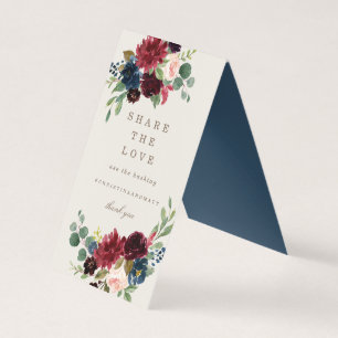 Fall Elegance Share the Love Table Sign