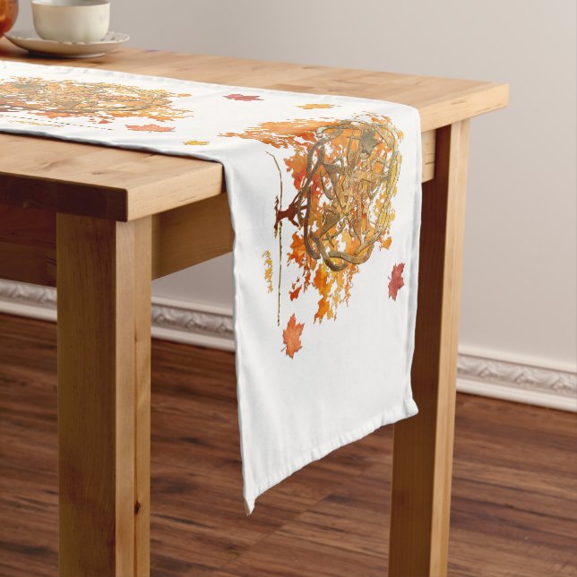 Fall Equinox Pagan Wiccan Long Table Runner (In Situ)