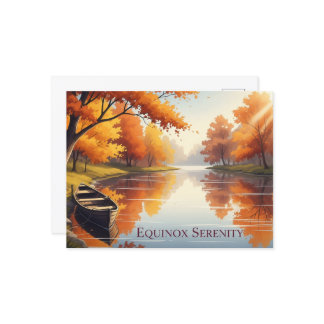 Fall Equinox Postcard