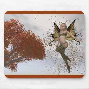 Fall Faerie Design 1 - Fantasy Mousepad