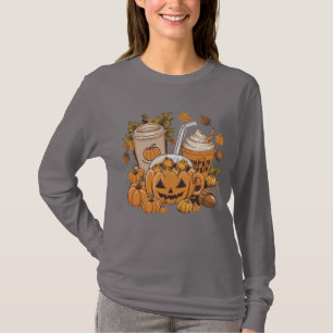 Fall Family Halloween Thanksgiving Cute Autumn T-Shirt