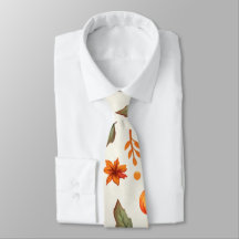 Fall Fantasy Neck Tie