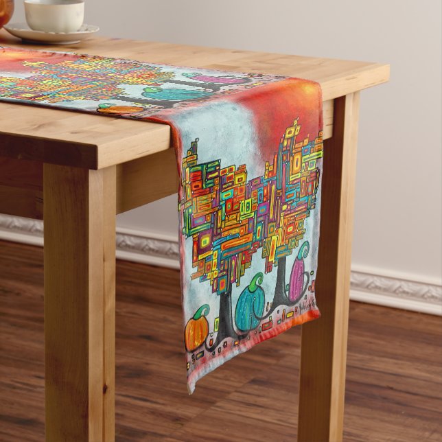 Fall Fantasy Table Runner (In Situ)
