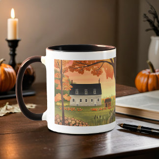 Fall Farmhouse Autumn Pumpkin Patch | Mug