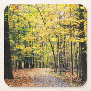 Fall Feelings Paper Coaster