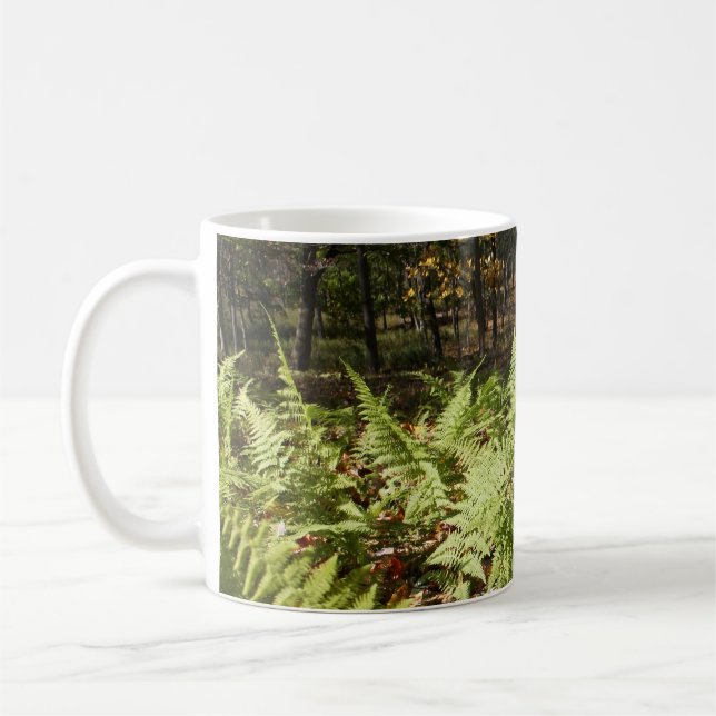 Fall Ferns Coffee Mug (Left)