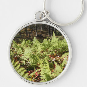Fall Ferns Key Ring
