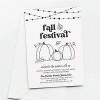 Fall Festival Invitation