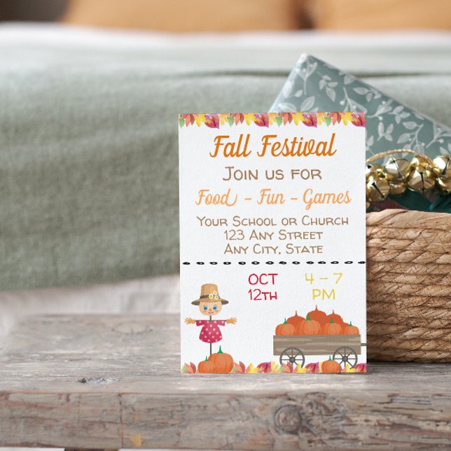 Fall Festival Invitation (Creator Uploaded)