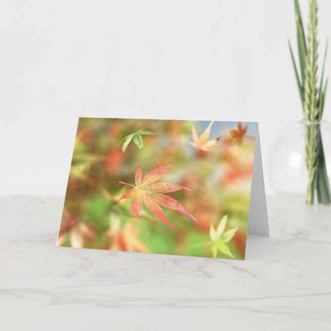 Fall Filigree Card (Front)