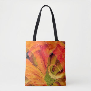 Fall floral composite - tote bag