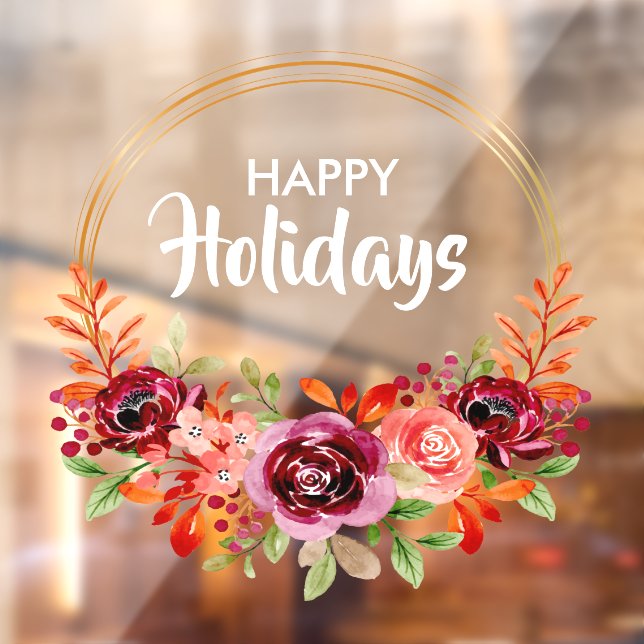 Fall Floral Wreath (Sheet 2)