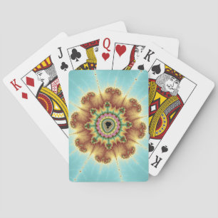 Fall Flower - Fractal Art Playing Cards
