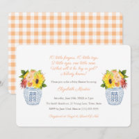 Fall Flowers Gender Neutral Autumn Baby Shower