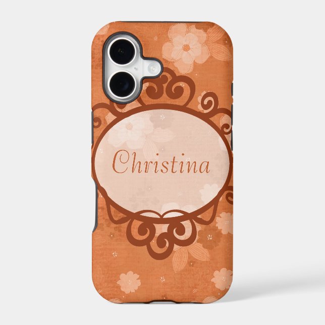 Fall Flowers Mate ID™ iPhone 5 Case (Back)