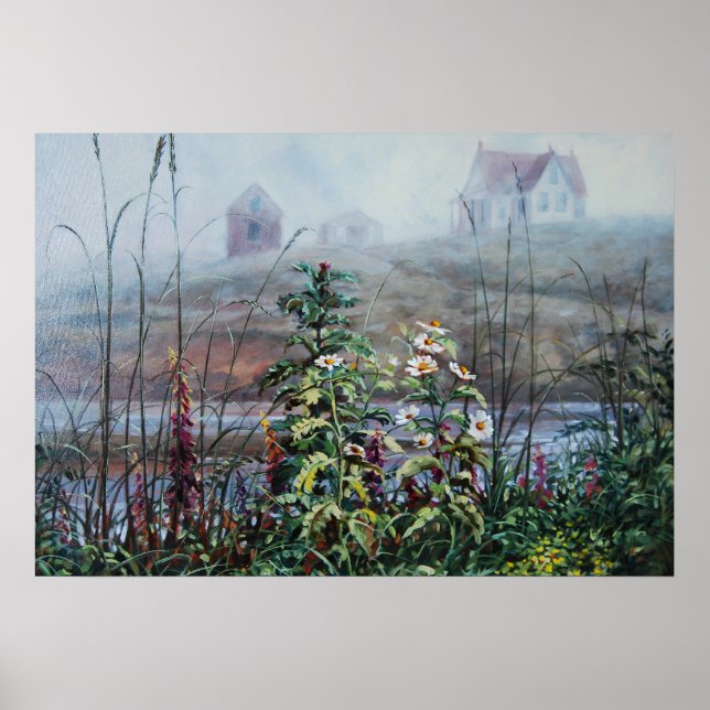 Fall Flowers Poster (Front)