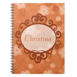 Fall Flowers Spiral Notebook