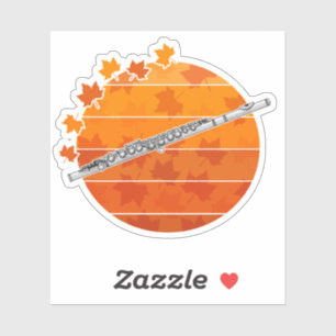 Fall Flute Autumn Thanksgiving Flautist Musician