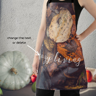 Fall foliage apron