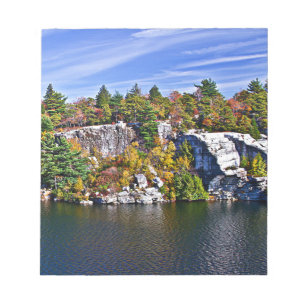 Fall Foliage around Lake Minnewaska Notepad