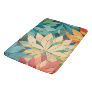 Fall Foliage Autumn leaves Bath Mat