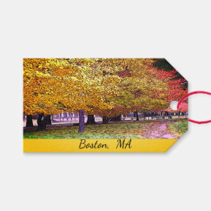 Fall Foliage Gift Tags