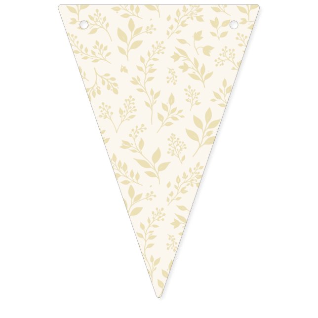 Fall Foliage Golden Wheat - Neutral Bunting (First Flag)