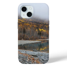 Fall Foliage Nature Scene with Warm Tones