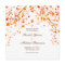 Fall Foliage Save the Date Wedding Card