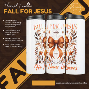 Fall for Jesus Thermal Tumbler