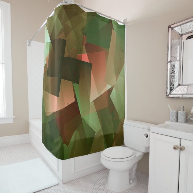 Fall Fun...... Shower Curtain (In Situ)