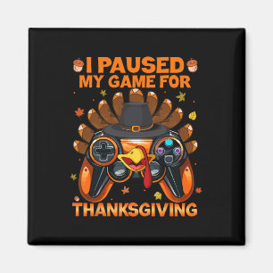 Fall Gaming Controller Turkey Funny Boy Kids  Magnet